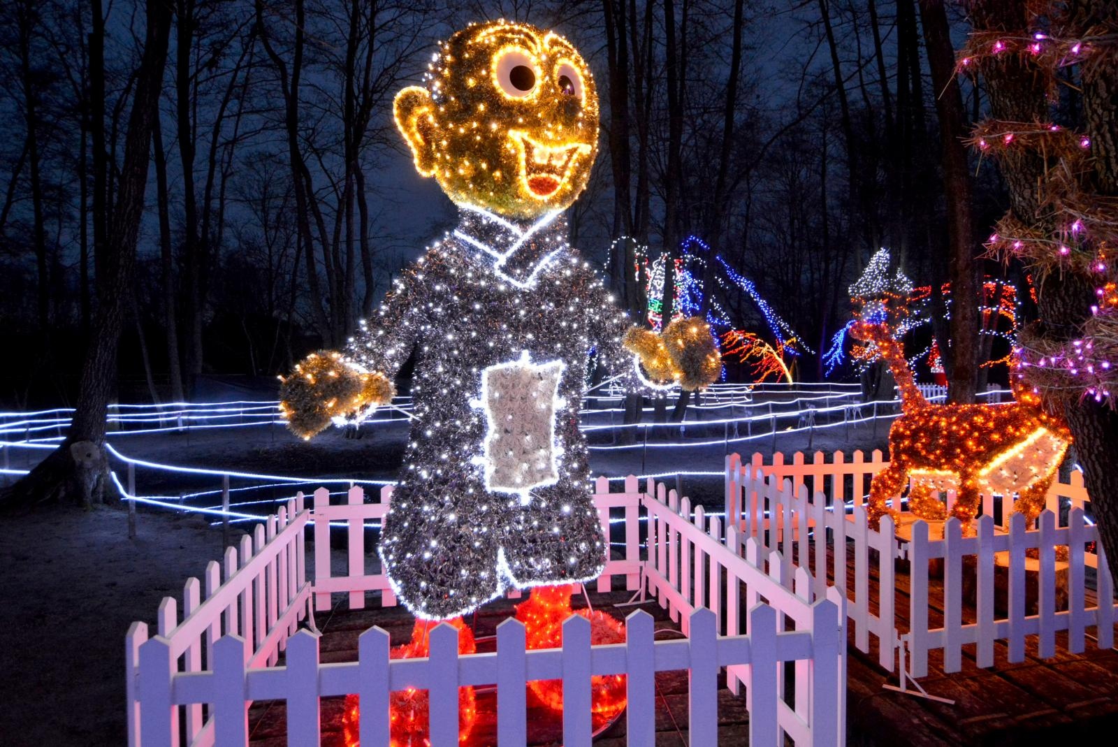 Uz 2,5 milijuna lampica zasjala ovogodišnja božićna bajka u Salajlandu Uz 2,5 milijuna lampica zasjala ovogodišnja božićna bajka u Salajlandu