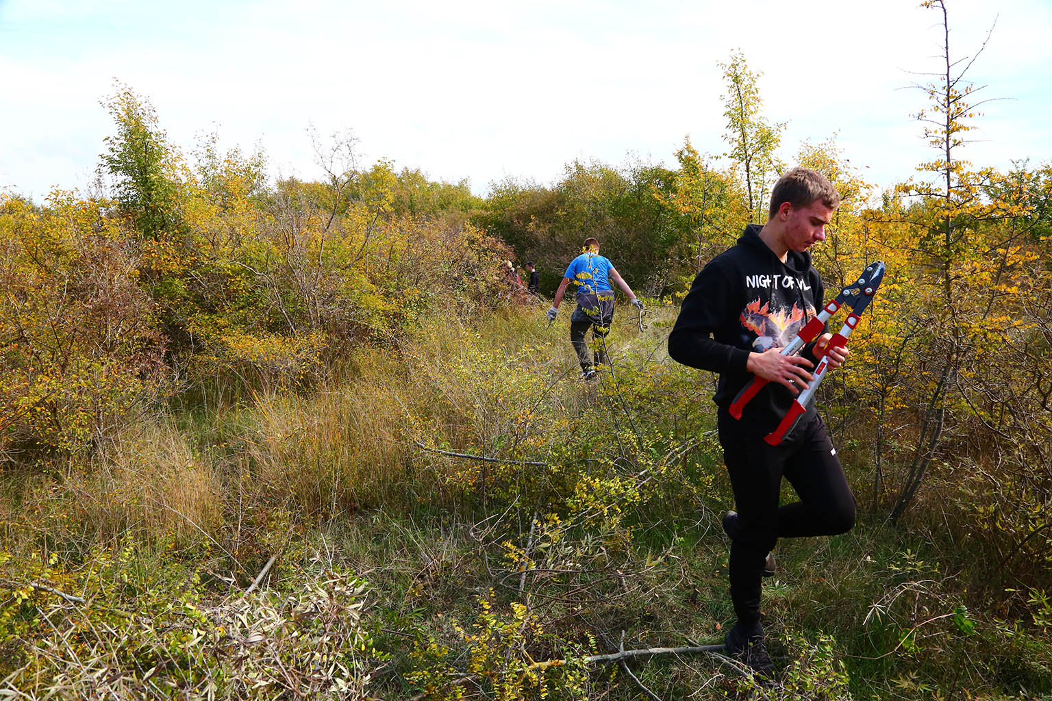 Na Vranskom jezeru održana akcija krčenja vegetacije Na Vranskom jezeru održana akcija krčenja vegetacije