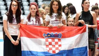 Zadar – U dvorani Krese Cosica na Visnjiku otvoreno je Europsko prvenstvo navijacica “European cheerleading championships 2015”. Danas i sutra svoje ce plesno akrobatske vjestine pokazati vise od 1500 natjecateljica. Photo: Dino Stanin/PIXSELL Zadar – U dvorani Krese Cosica na Visnjiku otvoreno je Europsko prvenstvo navijacica “European cheerleading championships 2015”. Danas i sutra svoje ce plesno akrobatske vjestine pokazati vise od 1500 natjecateljica. Photo: Dino Stanin/PIXSELL