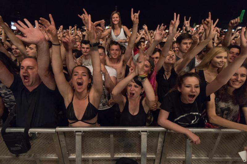 Britanski electro-punk band The Prodigy @ Jazine Open Air. Photo: Dino Stanin/PIXSELL Britanski electro-punk band The Prodigy @ Jazine Open Air. Photo: Dino Stanin/PIXSELL