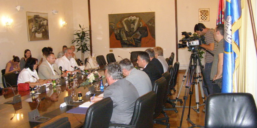 Županija – sastanak s Bjelovarcima (Foto: Zadarska županija)