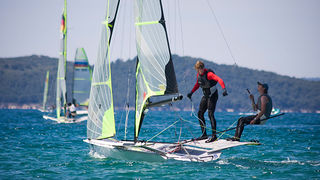 Jedrenje: SP klase 49er – treći dan (foto:Saša Čuka)