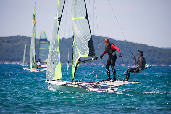 Jedrenje: SP klase 49er – treći dan (foto:Saša Čuka)