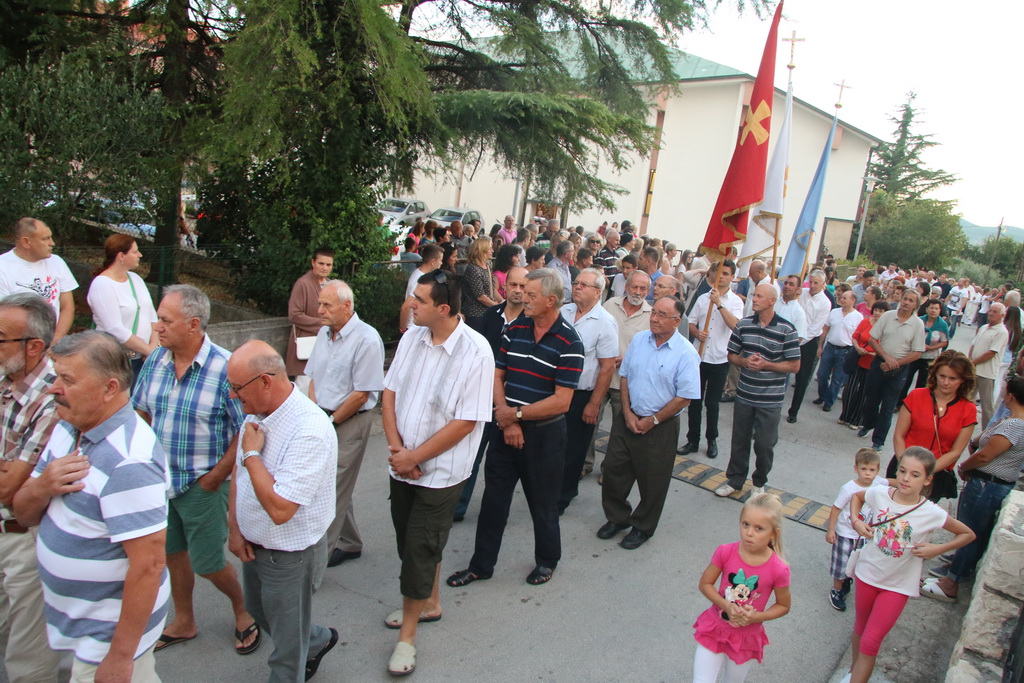 Procesija za blagdan Kraljice mira u Stanovima 22. kolovoza 2016. Procesija za blagdan Kraljice mira u Stanovima 22. kolovoza 2016.