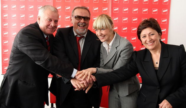 Koalicija SDP i HNS u Zadru,  Foto: Vladimir Ivanov / CROPIX