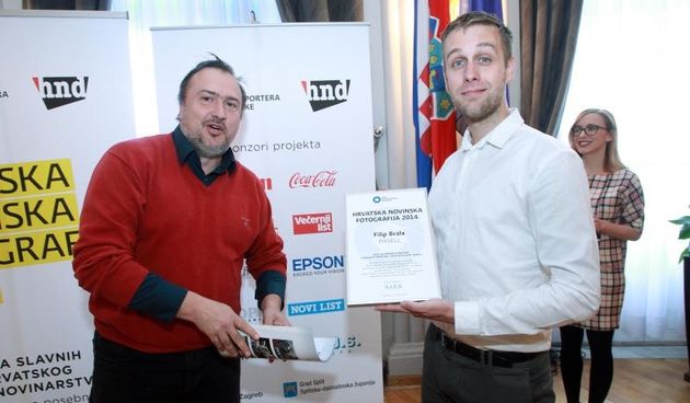 Velika dvorana HND-a, Proglasenje pobjednika 12. natjecaja Hrvatska novinska fotografija. Photo: Goran Jakus/PIXSELL