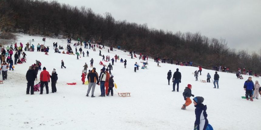 Lovinac sanjkaliste, Cvitusa (foto:hrt) Lovinac sanjkaliste, Cvitusa (foto:hrt)