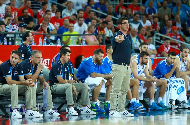 06.09.2015., Arena Zagreb, Zagreb – EuroBasket 2015., skupina C, 02. kolo, Grcka – Hrvatska. Foto: PIXSELL 06.09.2015., Arena Zagreb, Zagreb – EuroBasket 2015., skupina C, 02. kolo, Grcka – Hrvatska. Foto: PIXSELL