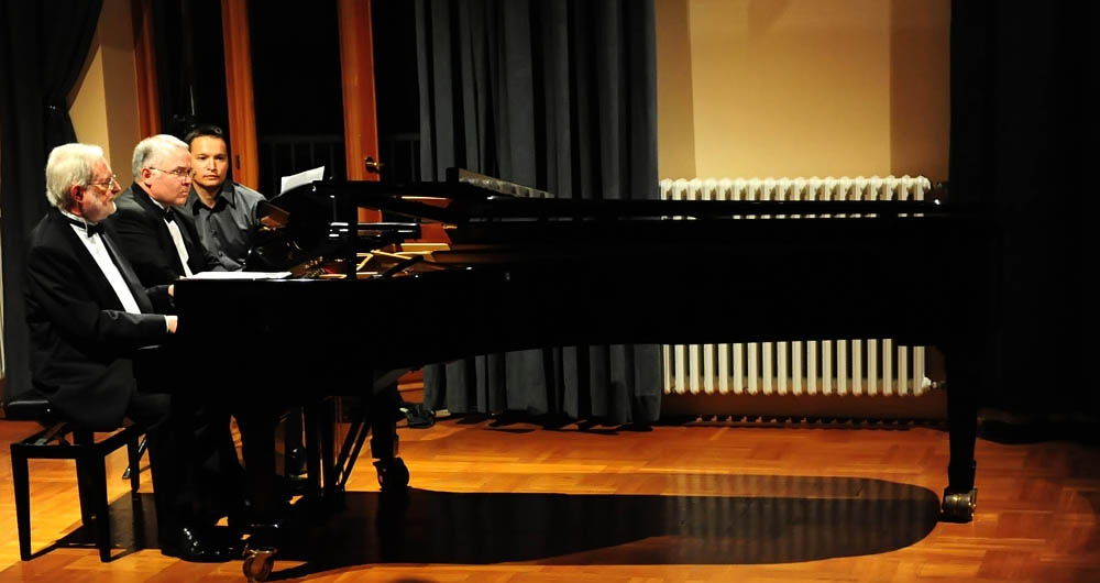 51. Glazbene večeri u Sv. Donatu: Glasovirski duo Jando i Mocsari, foto: N. Marčev