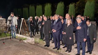 Andrej Plenković obilježio Dan sjećanja u Škabrnji Andrej Plenković obilježio Dan sjećanja u Škabrnji