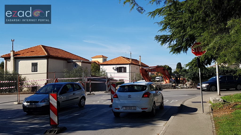 Zbog radova zatvorena Ulica Put Bokanjca od križanja s Putem Nina do križanja s Benka Benkovića