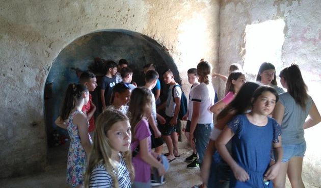 Učenici iz Bibinja na radionici “Jedna škola jedan spomenik”