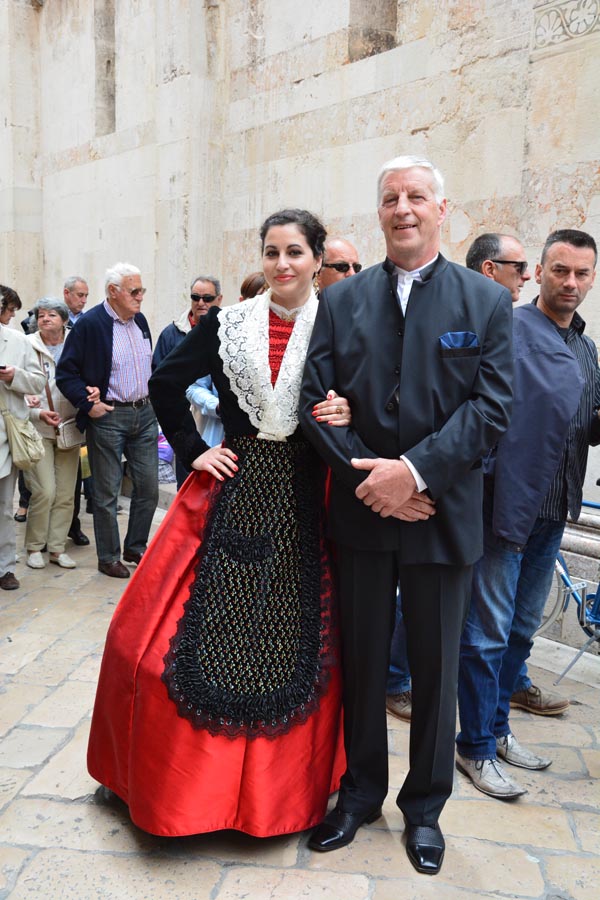 Predstavljanje svečane zadarske pučke nošnje, foto: Iva Perinčić Predstavljanje svečane zadarske pučke nošnje, foto: Iva Perinčić
