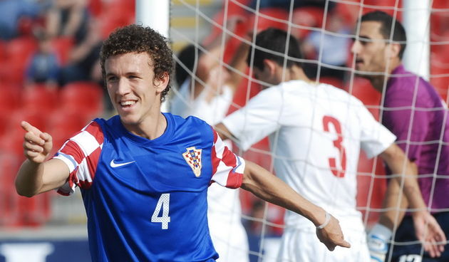 Kragujevac,040910. Kvalifikacije za Europsko prvenstvo u nogometu 2011. g U-21  reprezentacija. Nogometna utakmica Hrvatska  – Srbija  U-21. Foto: Aleksandar Dimitrijevic / CROPIX