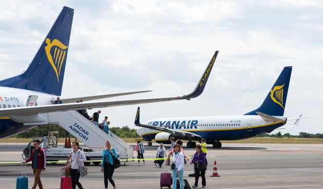 Ryanair proslavio 2 milijuna prevezenih putnika u Zračnu luku Zadar