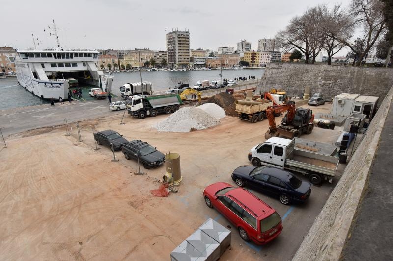 Radovi na izgradnji kanalizacijskog sustava na Liburnskoj obali. Photo: Dino Stanin/PIXSELL