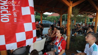 Bibinje: Navijanje za Vatrene i fešta nakon pobjede nad Rusijom