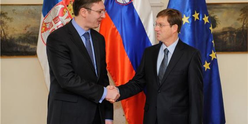 Cerar, Vučić, srpski i slovenski premijer Cerar, Vučić, srpski i slovenski premijer
