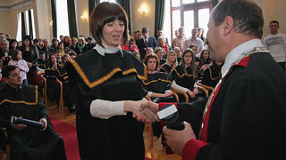 Promocija diplomiranih studenata, 7. ožujka 2009. (foto: Marin Gospić)