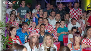 Zadar je gorio: Velika fešta nakon plasmana Vatrenih u polufinale Svjetskog prvenstva