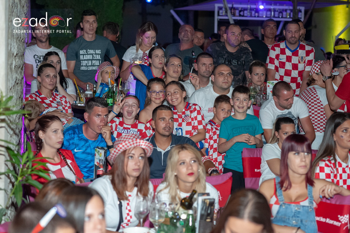 Zadar je gorio: Velika fešta nakon plasmana Vatrenih u polufinale Svjetskog prvenstva