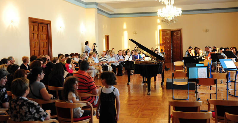 Sveuciliste u Zadru, Zadarski komorni orkestar i Ivan Repusic, foto: N. Marcev