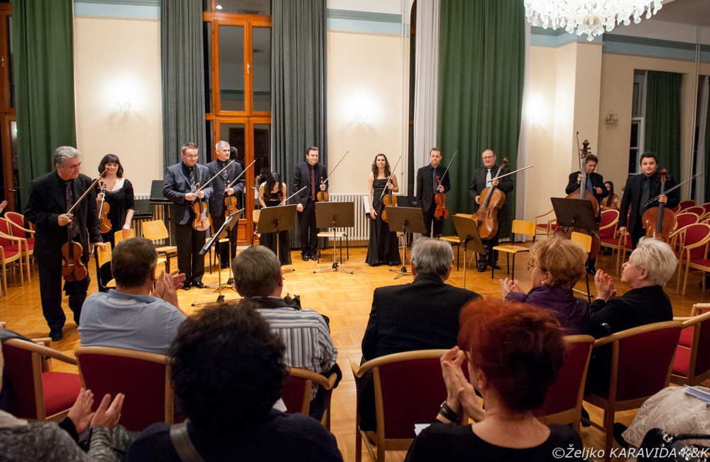 Zagrebački solisti u svečanoj dvorani Sveučilišta u Zadru, foto: Ž. Karavida Zagrebački solisti u svečanoj dvorani Sveučilišta u Zadru, foto: Ž. Karavida