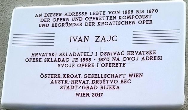 Ploča Ivanu pl. Zajcu