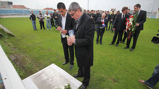 Obilježavanje 4. godišnjice smrti Hrvoja Ćustića (foto:Saša Čuka)