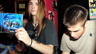 Finalisti HTZ-a Duje i Vilibald u Dallas Music Shopu, Foto: Ivan Dilber