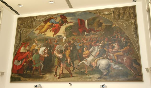 U HAZU predstavljena restaurirana slika Susret pape Lava I. Velikog s Atilom