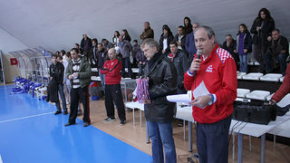 Podjela medalja na Božićnom košarkaškom turniru