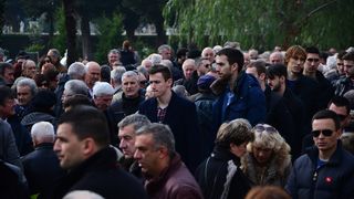 Oproštaj od Brune Marcelića, foto: Iva Perinčić Oproštaj od Brune Marcelića, foto: Iva Perinčić