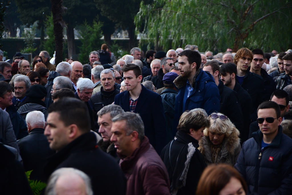 Oproštaj od Brune Marcelića, foto: Iva Perinčić Oproštaj od Brune Marcelića, foto: Iva Perinčić