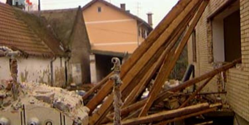 Kuća u Osijeku (Foto: HTV) Kuća u Osijeku (Foto: HTV)