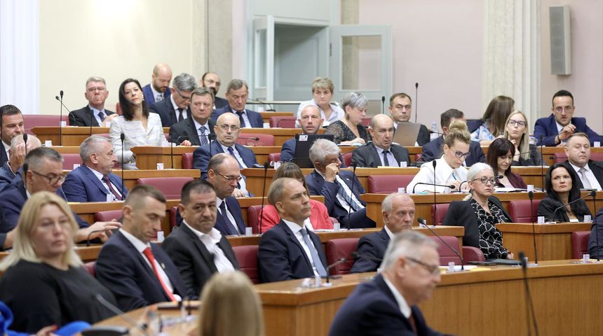Počela je jesenska sjednica Sabora Počela je jesenska sjednica Sabora