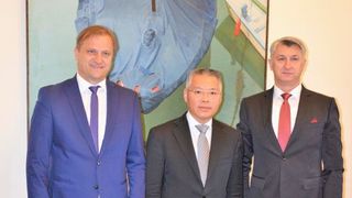 Veleposlanik Narodne Republike Kine Hu Zhaoming posjetio Zadar Veleposlanik Narodne Republike Kine Hu Zhaoming posjetio Zadar