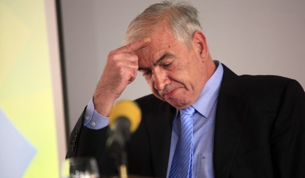 Opatija, 100512.
Hotel Milenij. 
15. znanstveno – strucna konferencija Hrvatsko novcano trziste odrzava se 10. i 11. svibnja u organizaciji Trziste novca d.d.  
Na slici: Zeljko Rohatinski, guverner HNB-a.
Foto: Tea Cimas / CROPIX