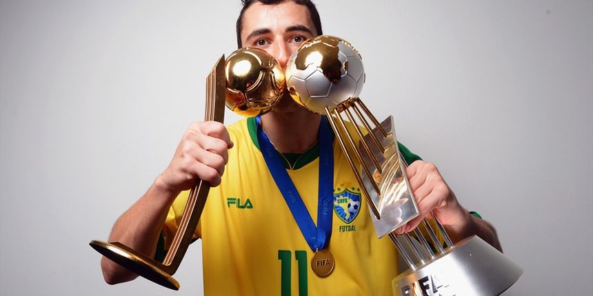 Brazilac Neto, najbolji futsal igrač svijeta 2012. godine. Foto: MNK Split Brazilac Neto, najbolji futsal igrač svijeta 2012. godine. Foto: MNK Split