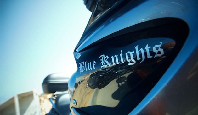 Blue knights dice run foto Saša Čuka