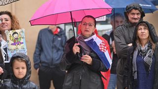 U Zadru novi prosvjed protiv covid potvrda