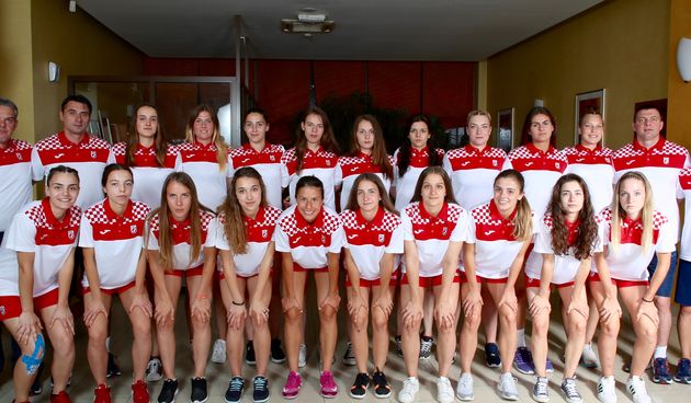 Hrvatska ženska kadetska rukometna reprezentacija, foto: HRS