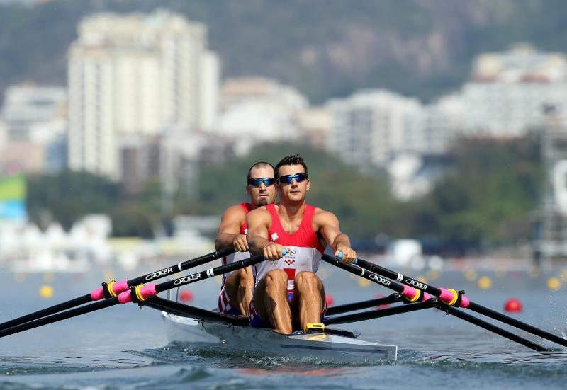 Olimpijske igre Rio 2016. Veslanje, polufinale dvojac na pariće, Valent i Martin Sinković. Photo: Igor Kralj/PIXSELL