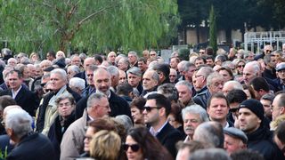 Oproštaj od Brune Marcelića, foto: Iva Perinčić Oproštaj od Brune Marcelića, foto: Iva Perinčić