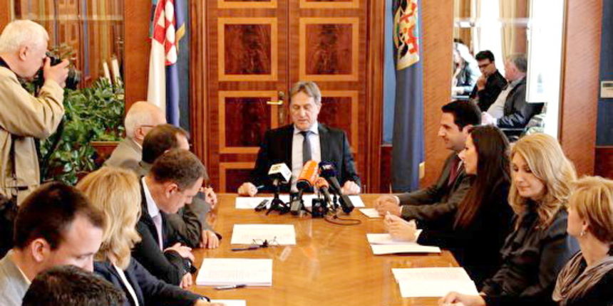 Kolegij gradonačelnika 14. travnja. Foto: Grad Zadar