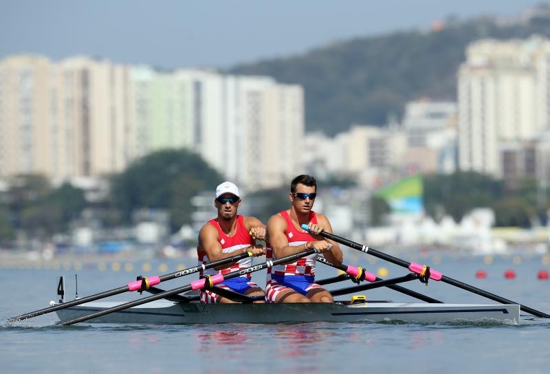 Olimpijske igre Rio 2016. Veslanje, polufinale dvojac na pariće, Valent i Martin Sinković. Photo: Igor Kralj/PIXSELL