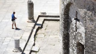 Pogled sa zvonika zadarske katedrale sv. Stošije, Foto: Dino Stanin/PIXSELL