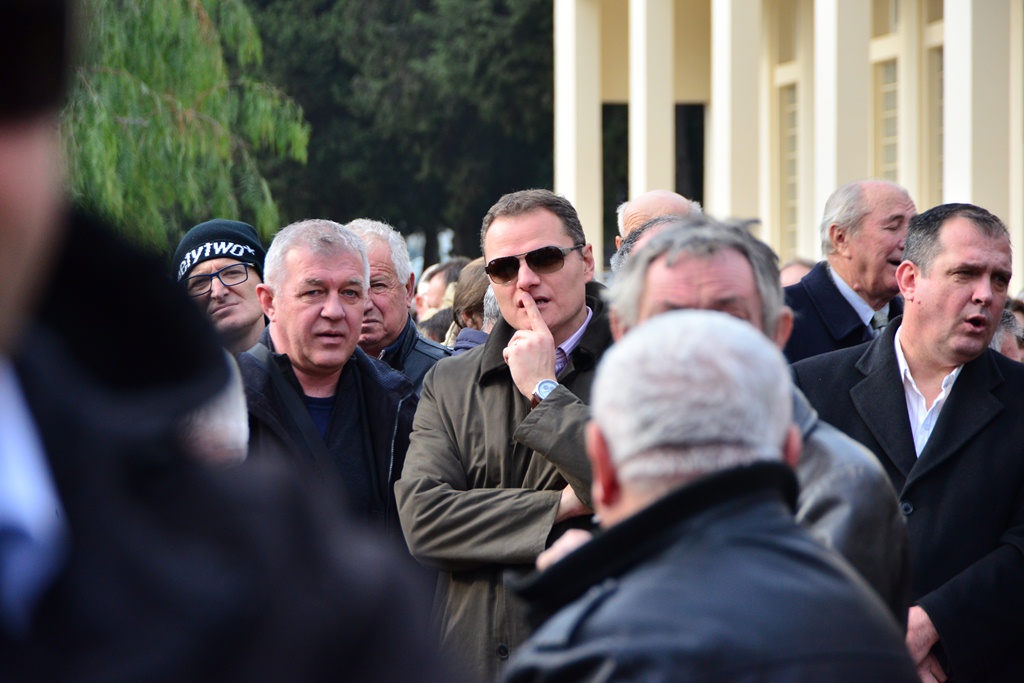 Oproštaj od Brune Marcelića, foto: Iva Perinčić Oproštaj od Brune Marcelića, foto: Iva Perinčić