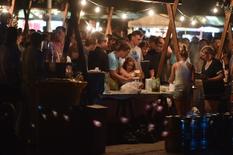 Zadar: Posljednja večer tradicionalne fešte Noć punog miseca, Photo: Dino Stanin/PIXSELL