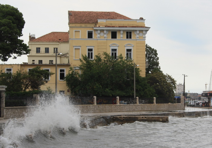 Tramontana u Zadru 26. kolovoza 2012.